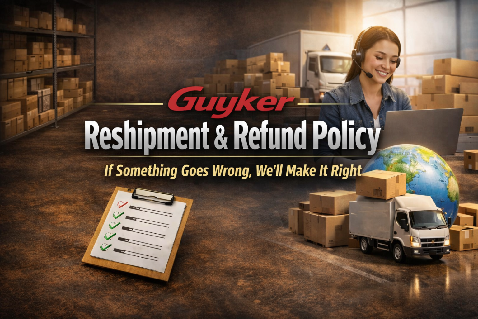 Buy with Confidence: Guyker Reshipment & Refund Support Policy