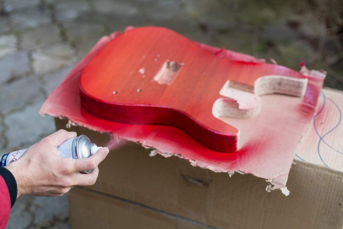 Best Way to Paint and Finish a DIY Guitar without Specialist Tools