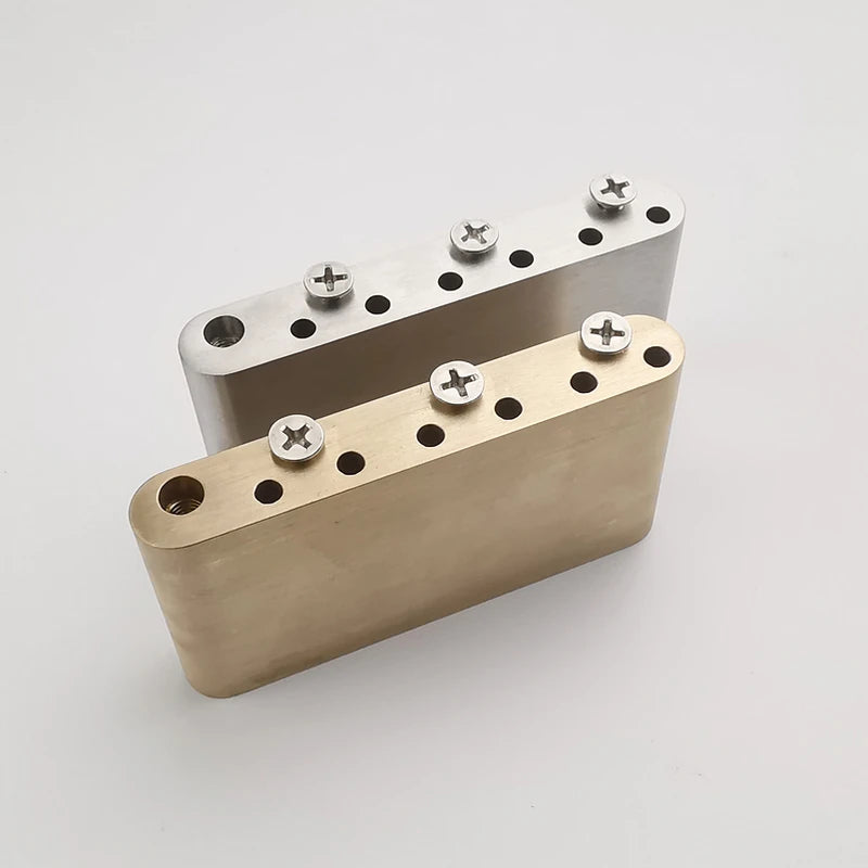 Guyker Tremolo-System Brücke mit Edelstahl- und Messingblöcken für Mexico Fender / Squier CV