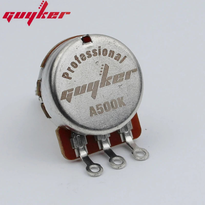 GUYKER A500K Brass Long Shaft Potentiometer For LP Guitar