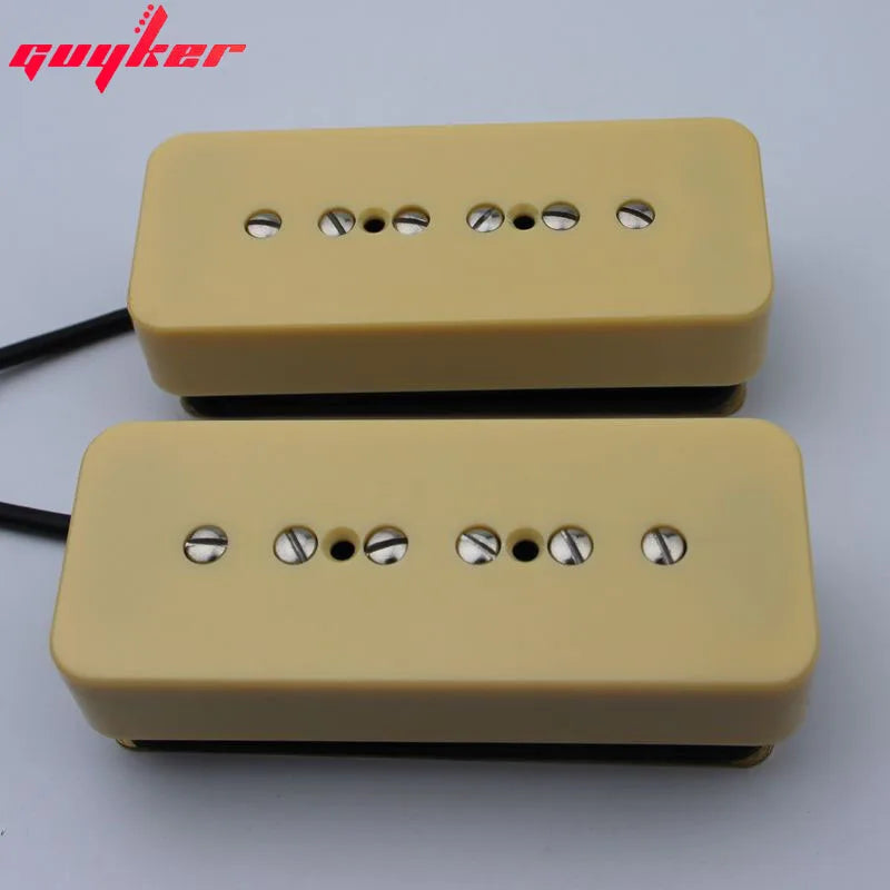 P90 Double Layer Noise Reduction Guitar Pickup Black/Yellow