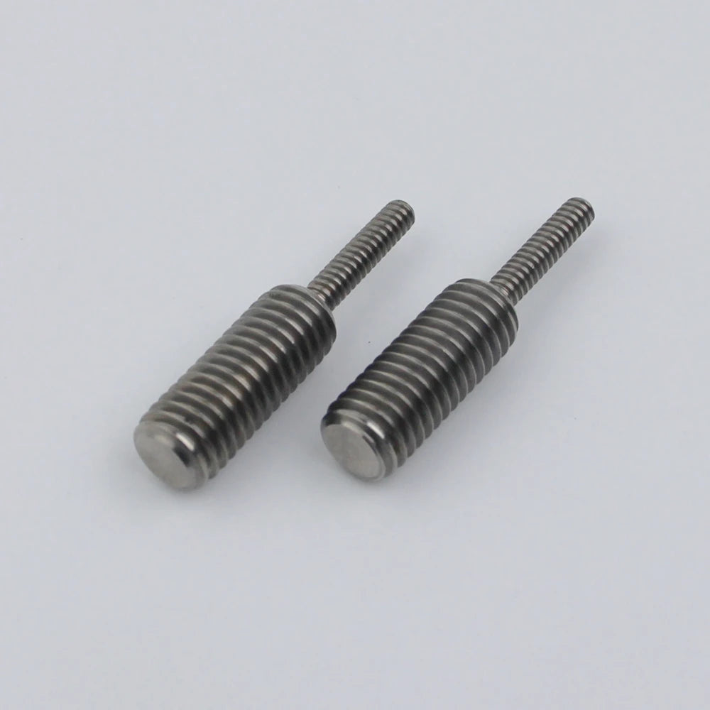 2 Piece Stud Core Titanium Alloy For EPI Electric Bridge Conversion Screw GIB Guitar Bridge