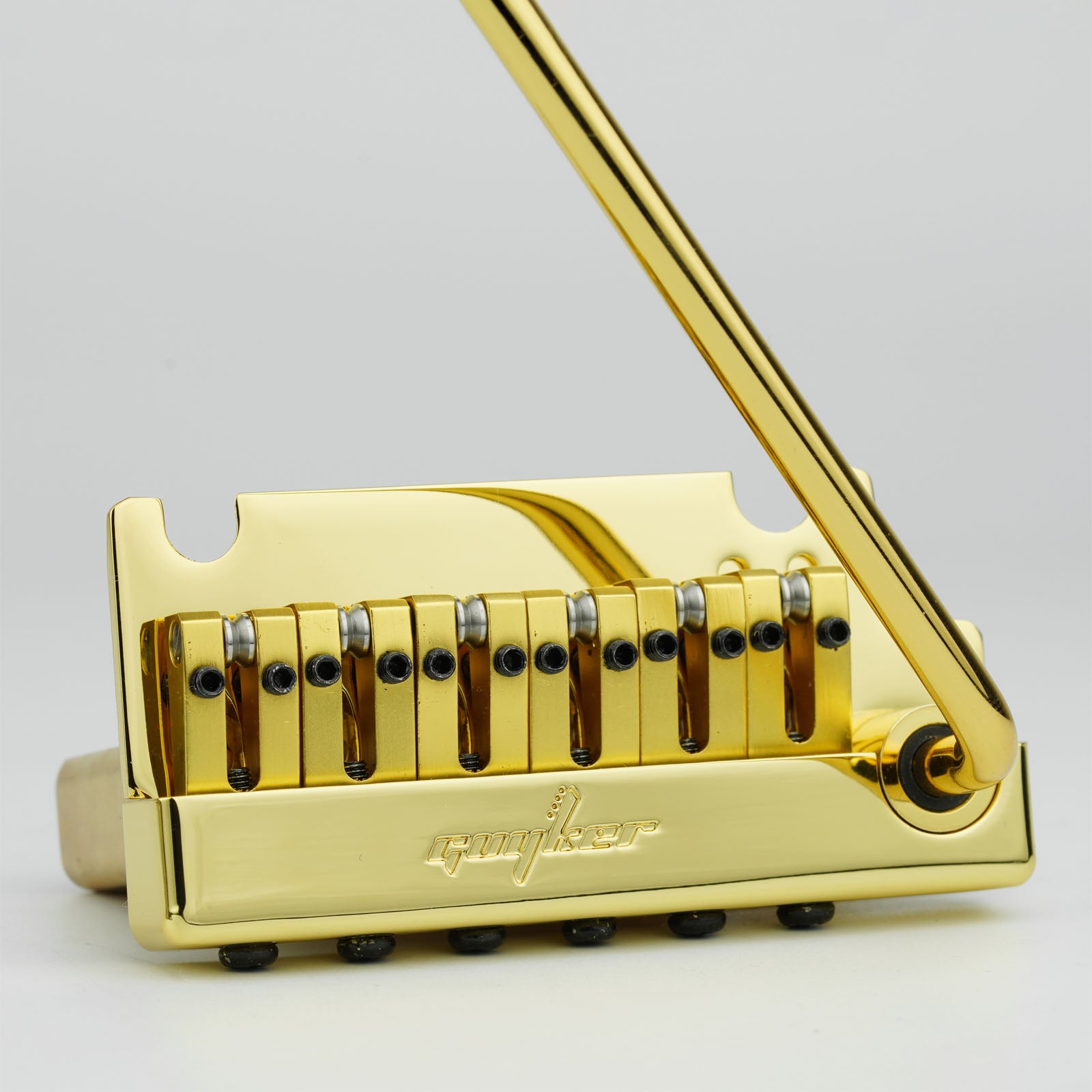 2-Point Tremolo Bridge with Brass Saddle & Block For FD Strat Guyker