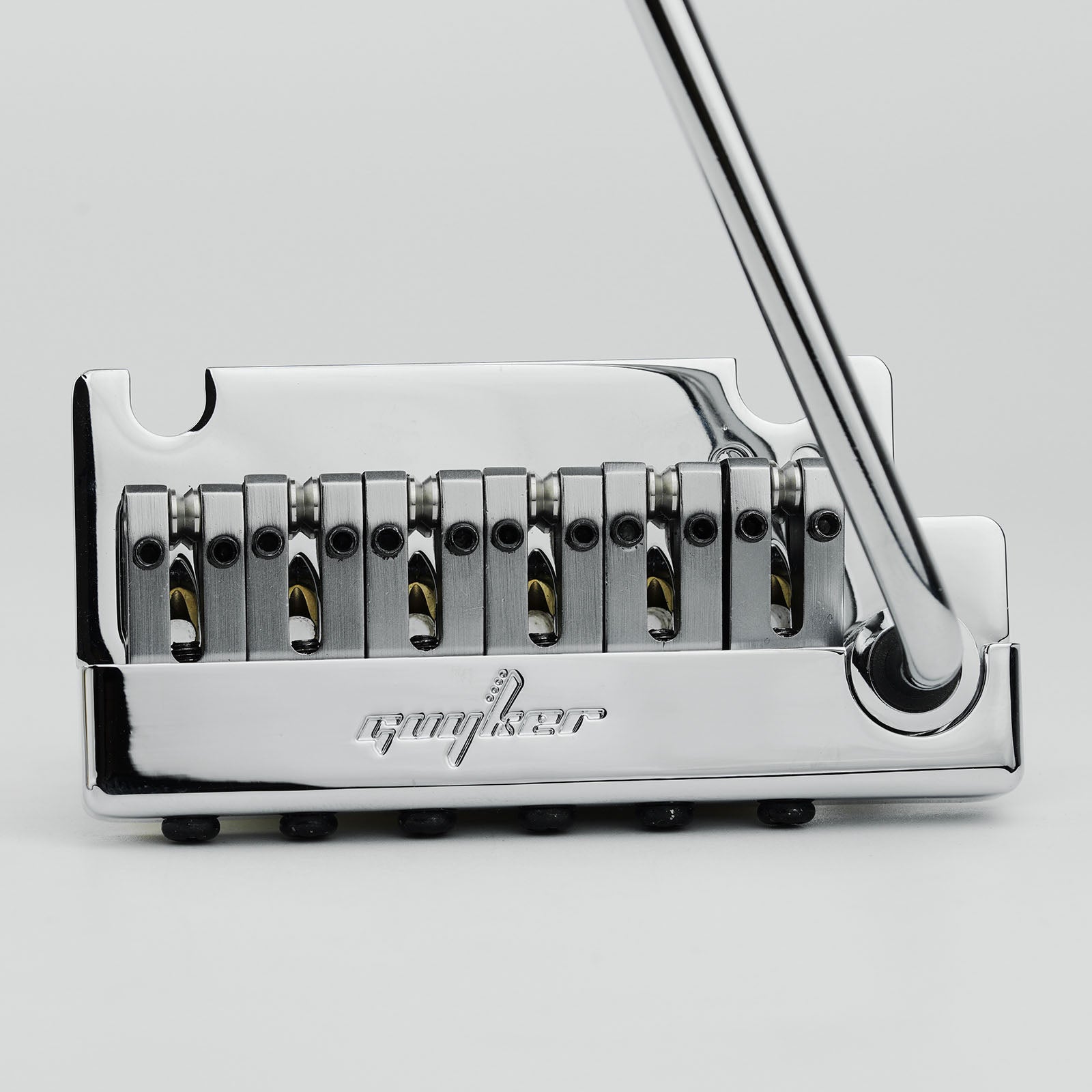 2-Point Tremolo Bridge with Brass Saddle & Block For FD Strat Guyker