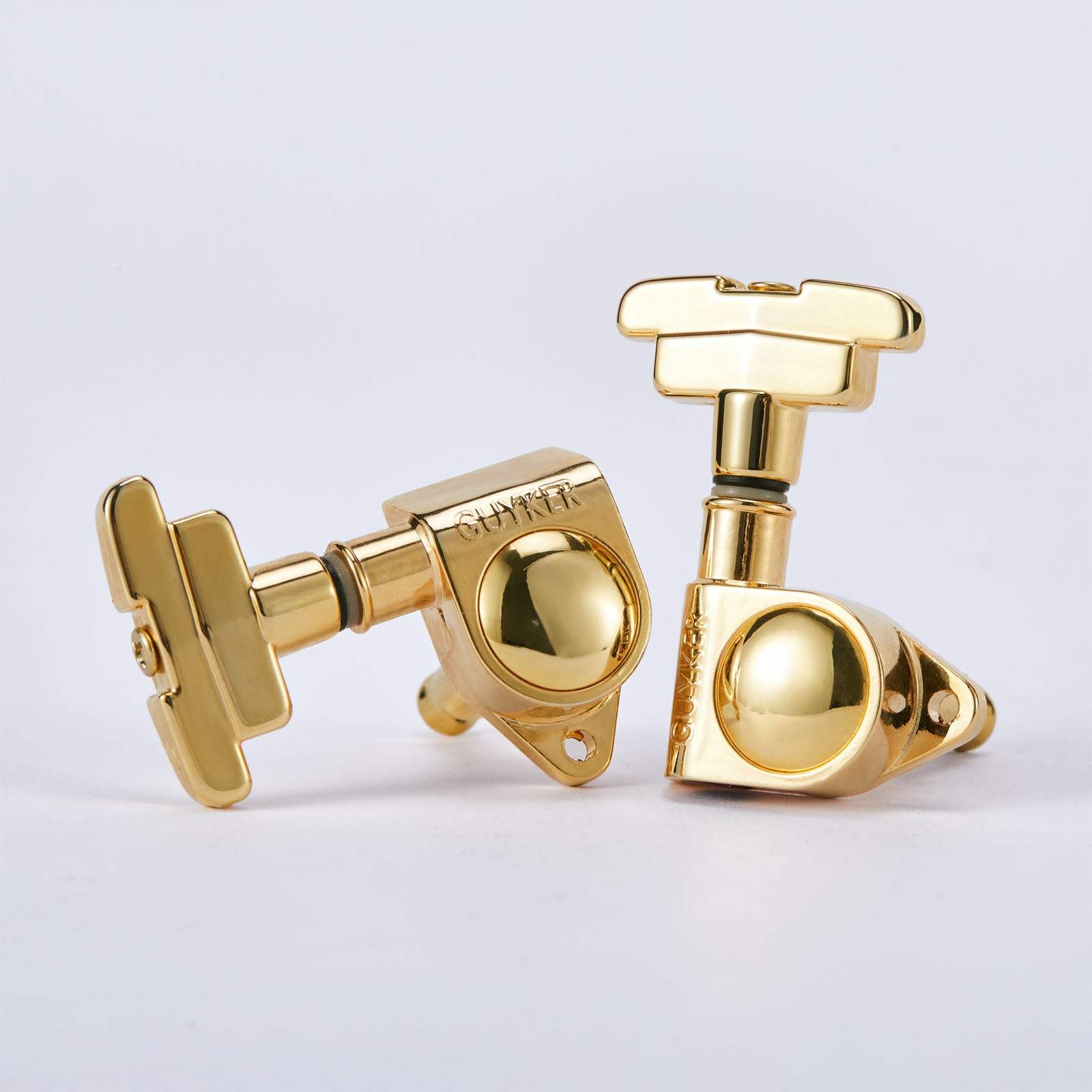3R+3L Guitar Tuning Pegs 1:21 Gear Ratio Non-Locking Guyker