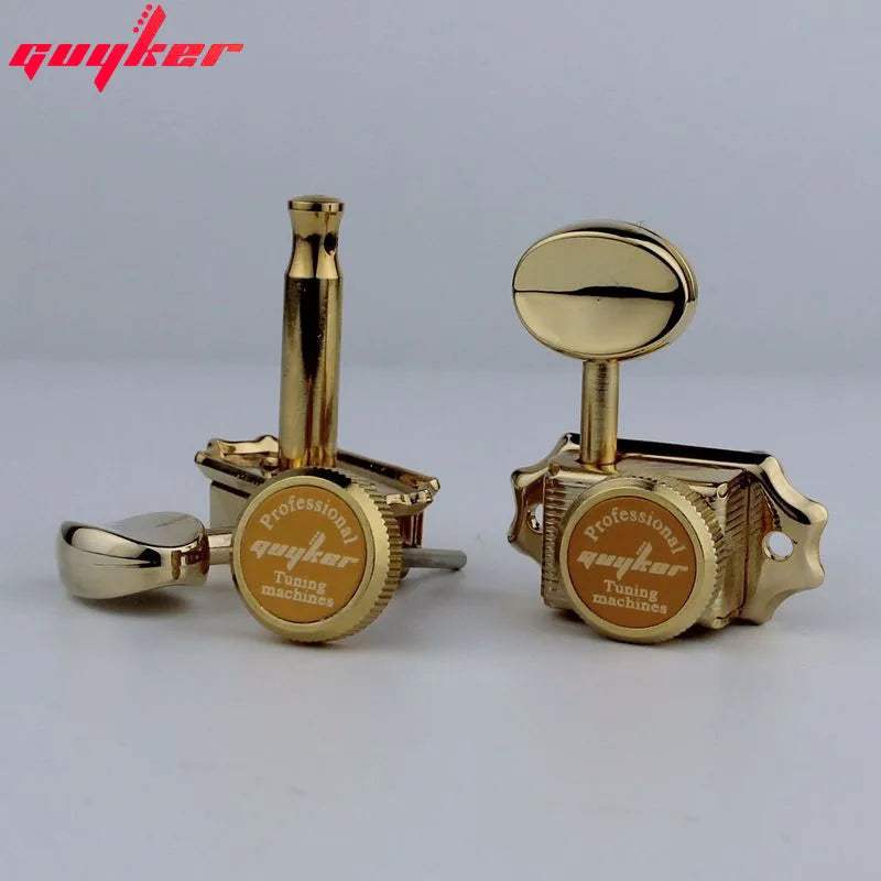 3R+3L Locking Guitar Tuners Vintage Style Machine Heads Guyker