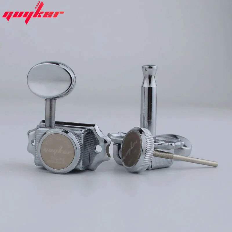 3R+3L Locking Guitar Tuners Vintage Style Machine Heads Guyker