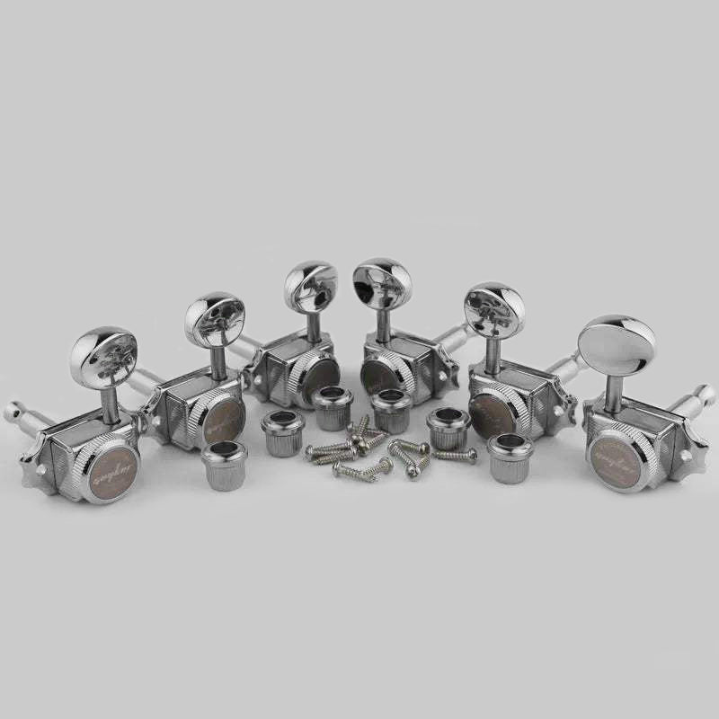 3R+3L Locking Guitar Tuners Vintage Style Machine Heads Guyker