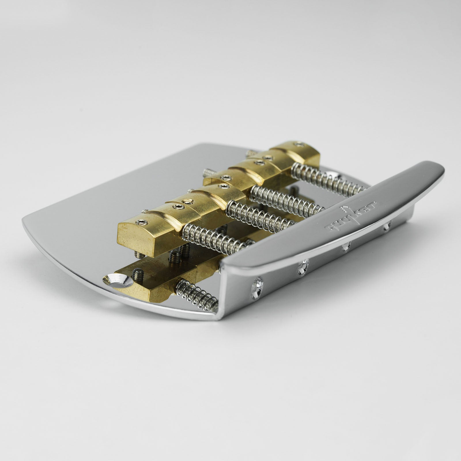 4-String Bass Bridge with Brass Saddles | Guyker