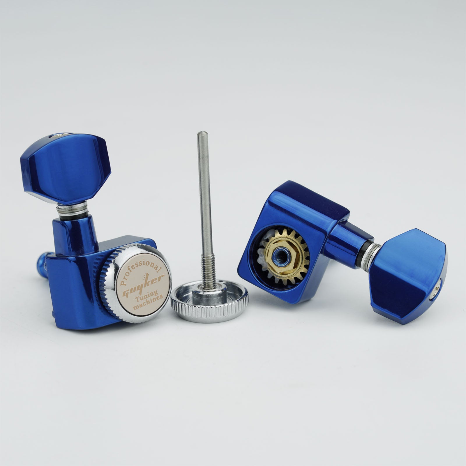 GK-434SP 6 Rechte Hand In-line Gitarrenstimmmechaniken Ohne Schrauben