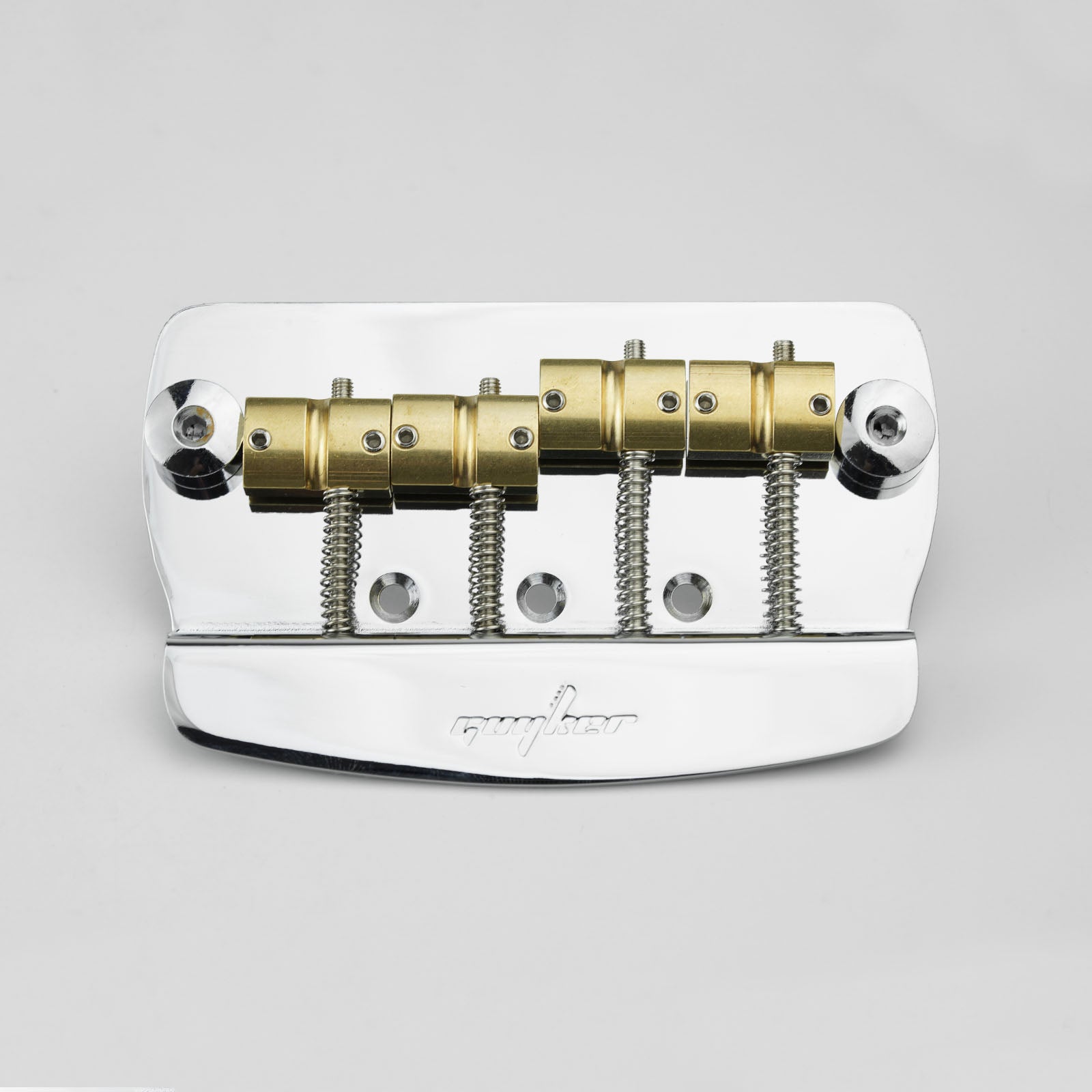 4 String Bass Bridge Brass Saddles | Guyker