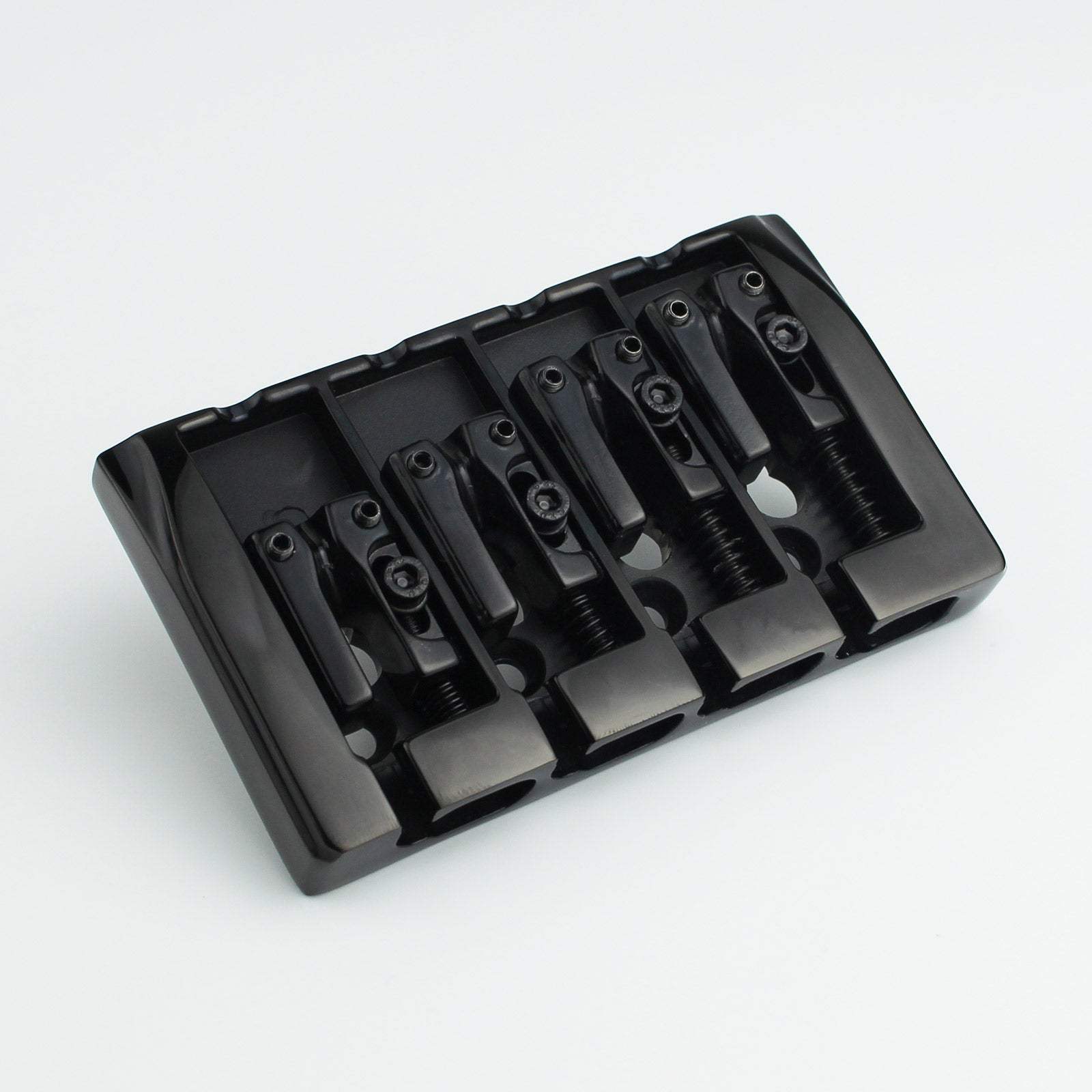 4 String Bass Bridge Zinc Alloy 19mm Spacing Dual Loading Guyker