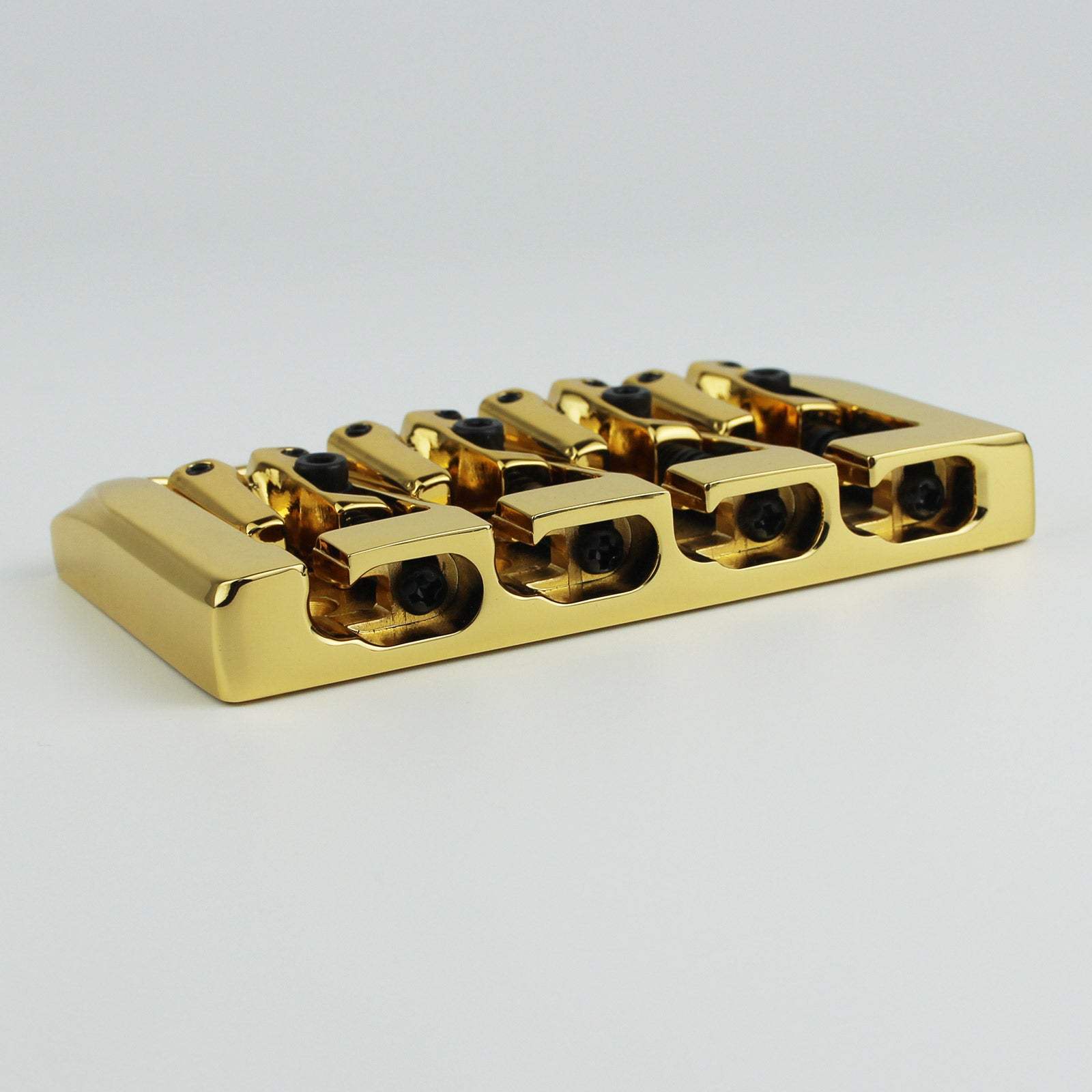 4 String Bass Bridge Zinc Alloy 19mm Spacing Dual Loading Guyker