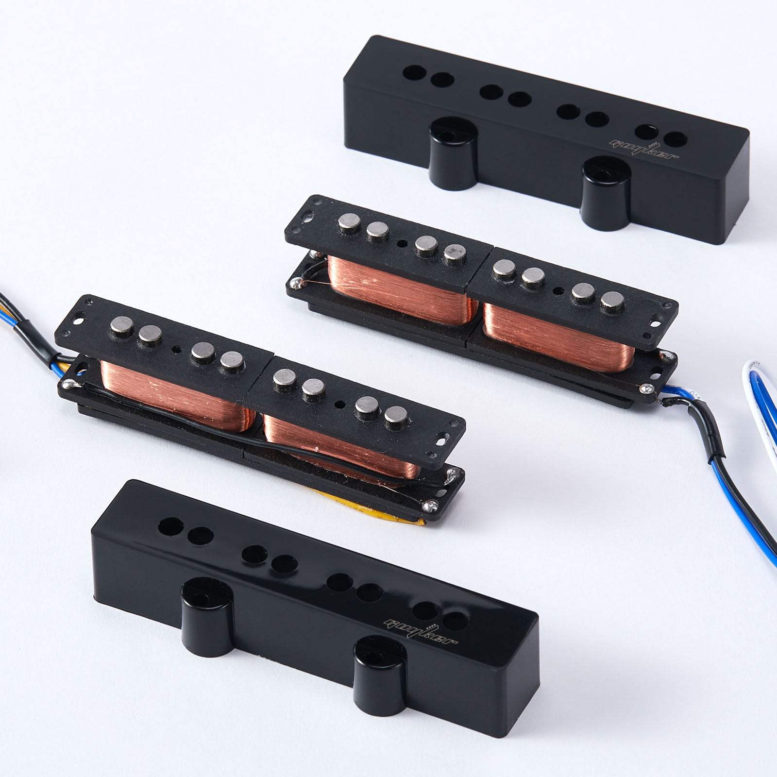 4JFA Vintage Style JB Jazz Electric Bass Guitar Pickup Alnico pickups Set