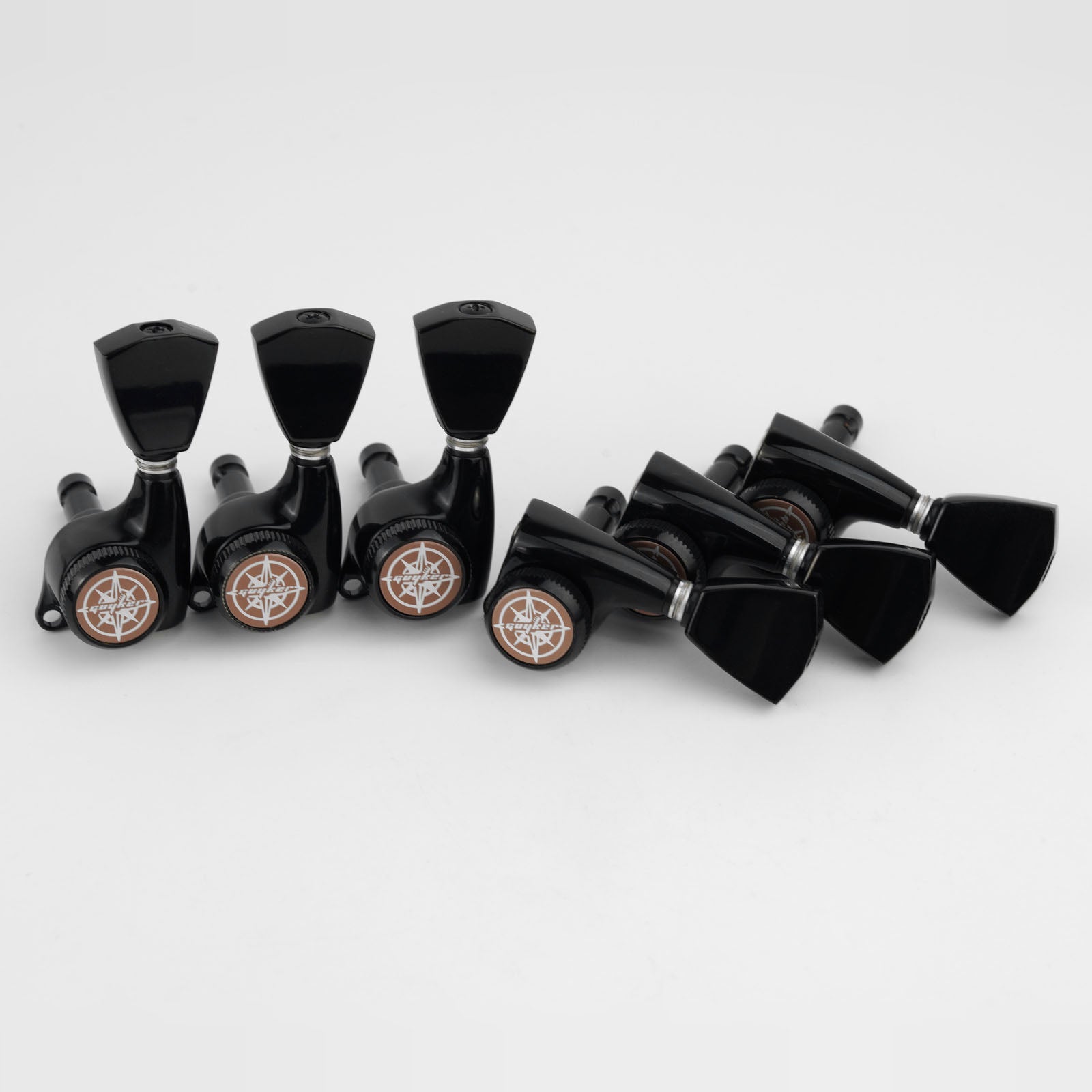 Guyker GK-510D4SP Locking Tuners with 1:21 Gear Ratio for LP and SG Electric Guitars