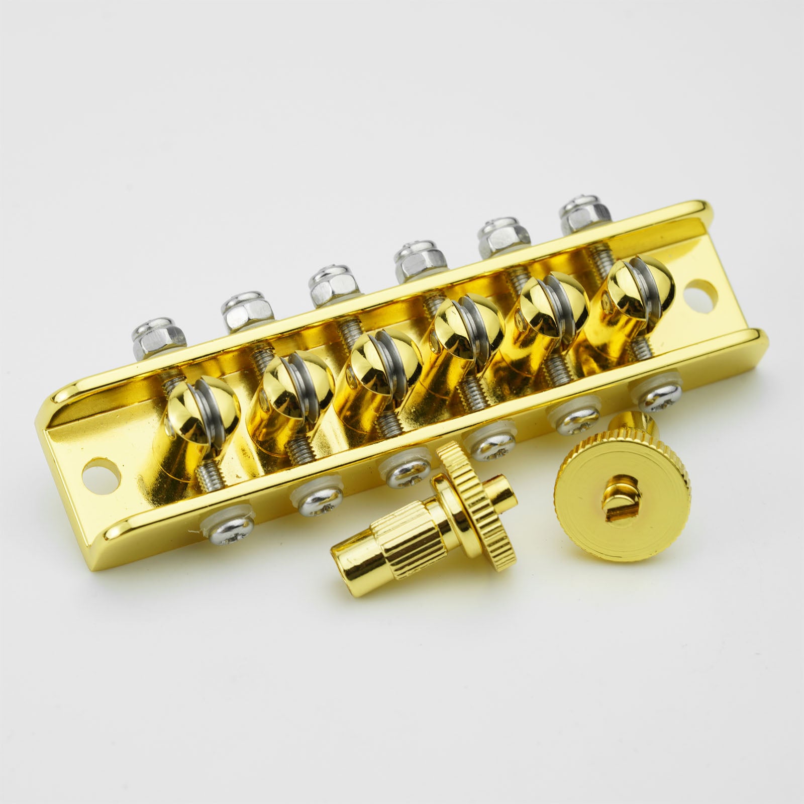6-String Guitar Roller Bridge – Mosrite Style | Guyker