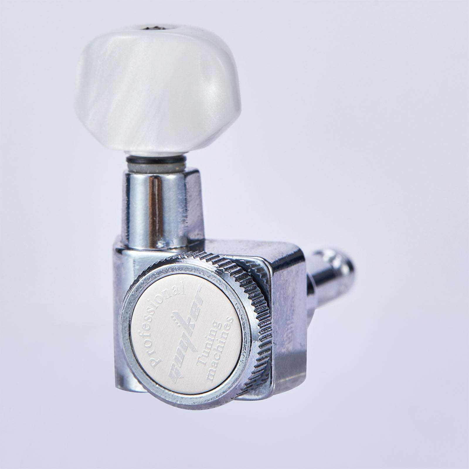 6R Inline Guitar Locking Tuners No Screw Design 1:18 Gear Guyker