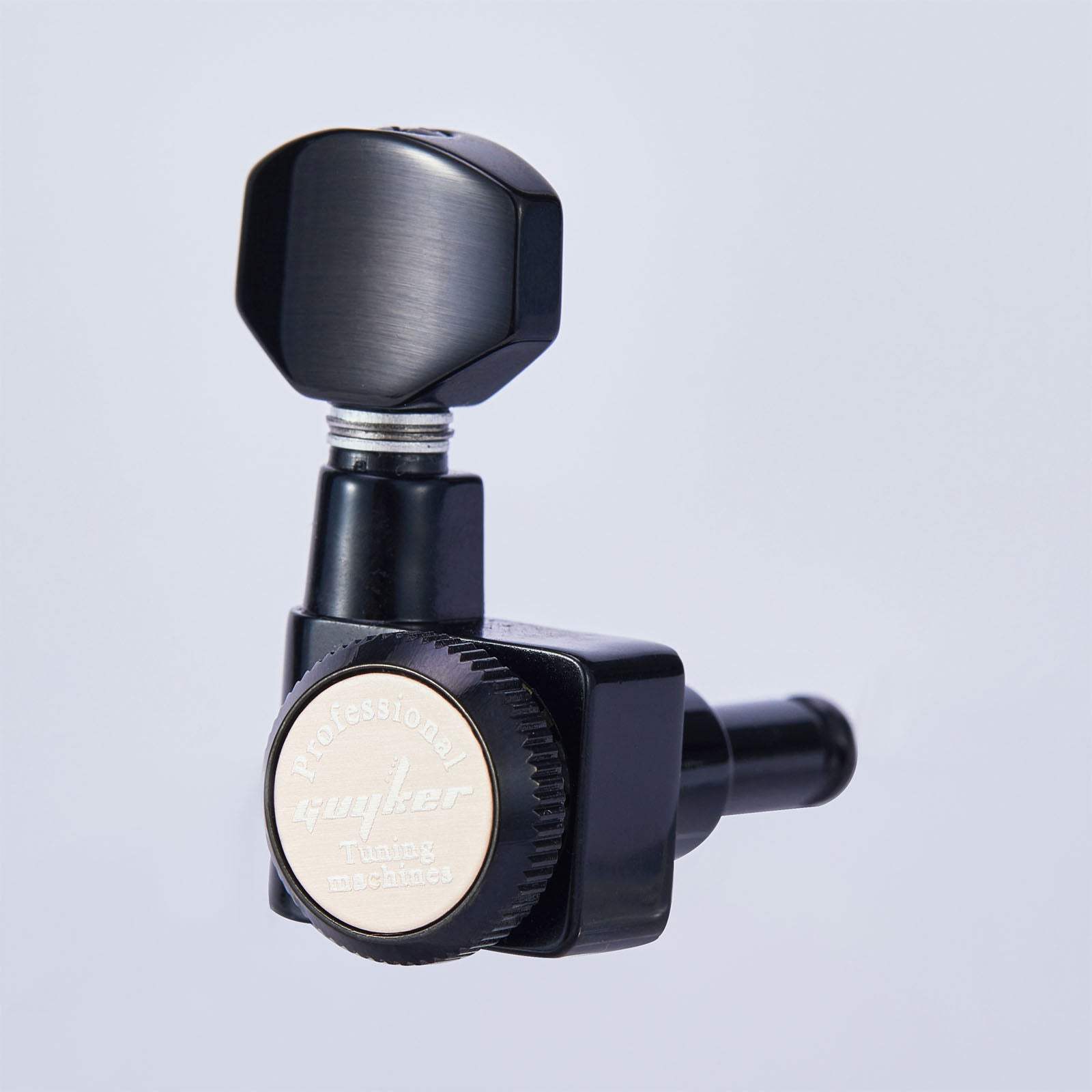 6R Inline Guitar Locking Tuners No Screw Design 1:18 Gear Guyker