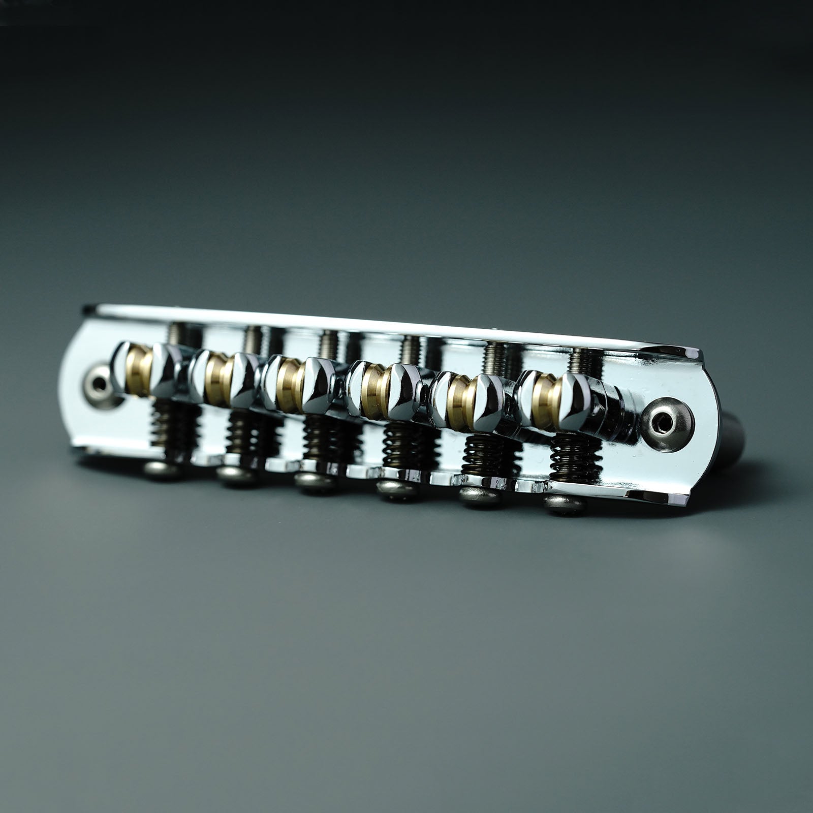 6 String Guitar Bridge Roller Bridge For Jazzmaster 9.5" Radius Guyker