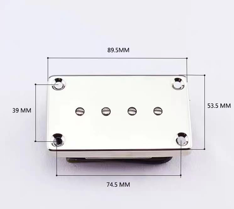 Artec Custom Hot 4-String Bass Pickup Chrome