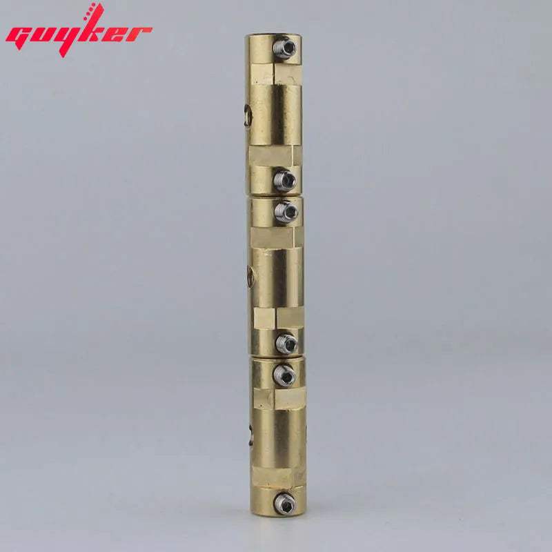 A Set Guitar Bridge Saddles (3 PCS) FD vintage 52 62 Brass Compensated Saddles for TL Replacement Part