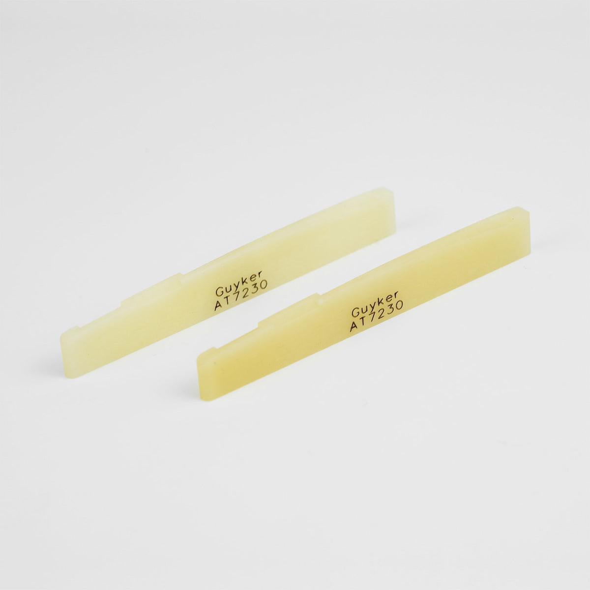 Guyker AT Series Oil-Impregnated Bone Guitar Nuts & Saddles for Acoustic Guitar