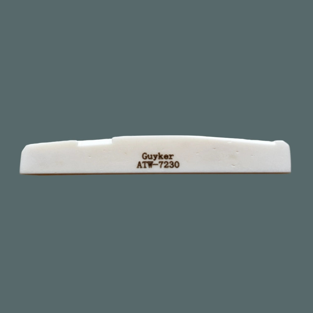Guyker White Bone Saddle For Acoustic Guitar