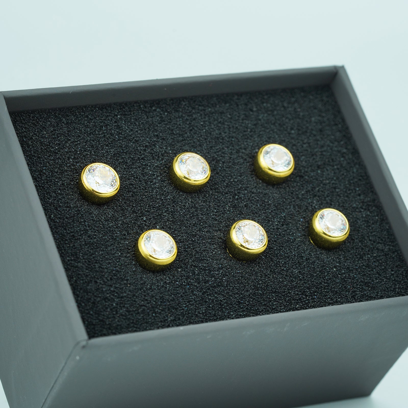 Acoustic Guitar Bridge Pins – Clear Diamond Inlays | Guyker