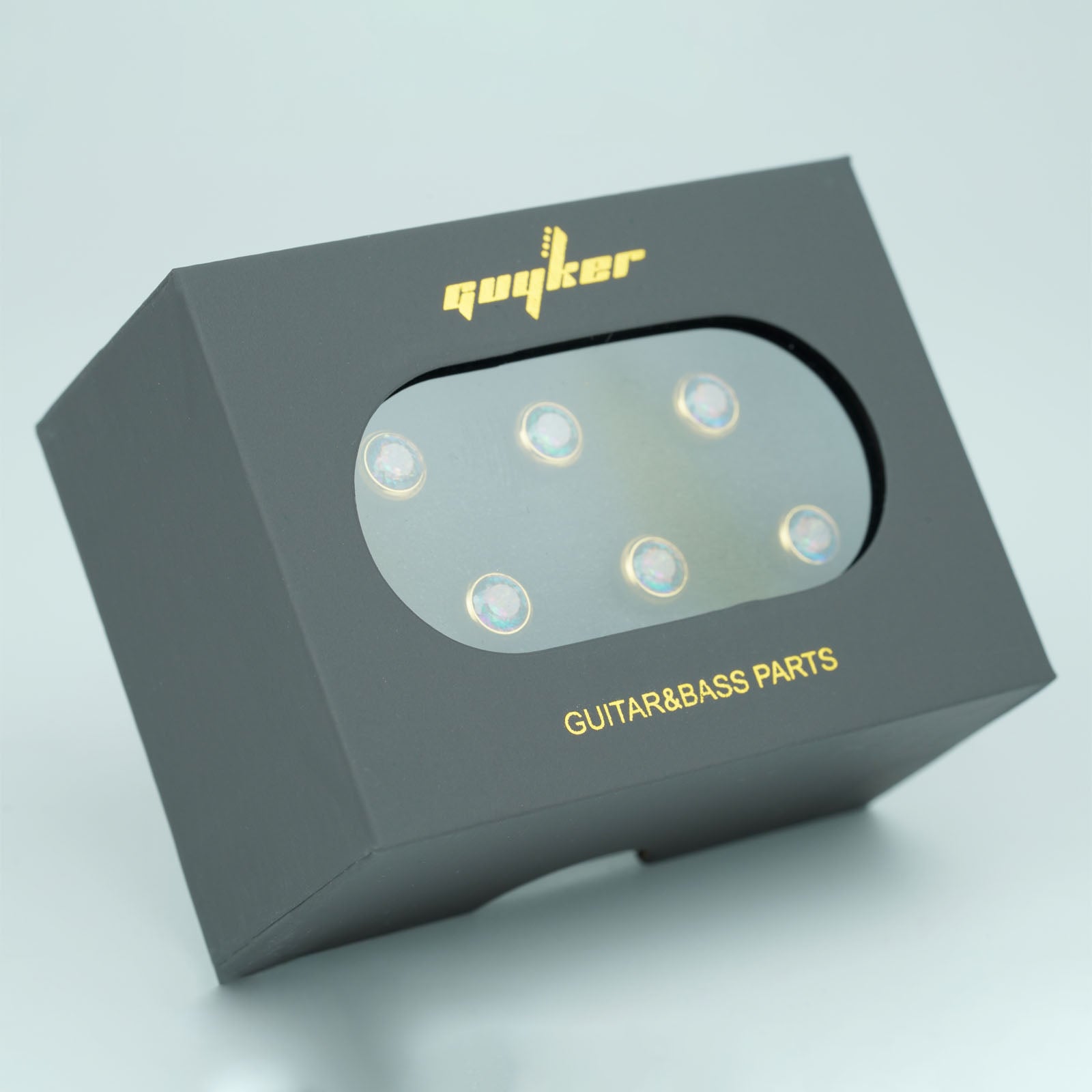Acoustic Guitar Bridge Pins – Colored Diamond Inlays | Guyker