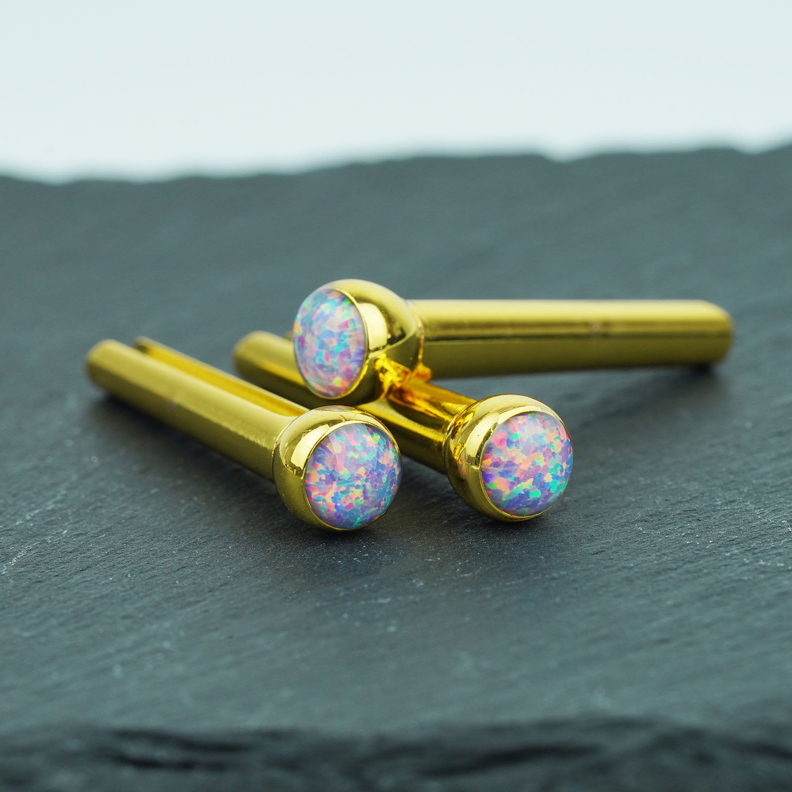 Acoustic Guitar Bridge Pins – Colorful Inlays | Guyker