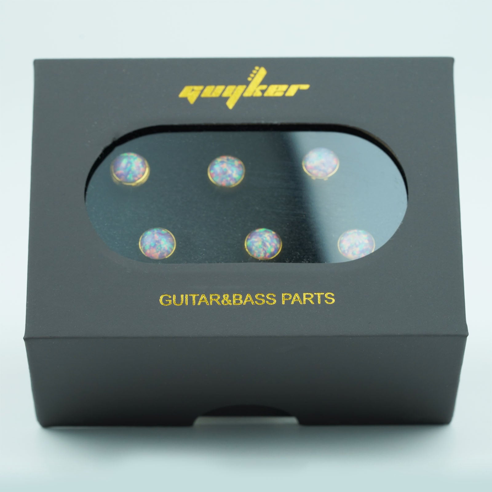 Acoustic Guitar Bridge Pins – Colorful Inlays | Guyker