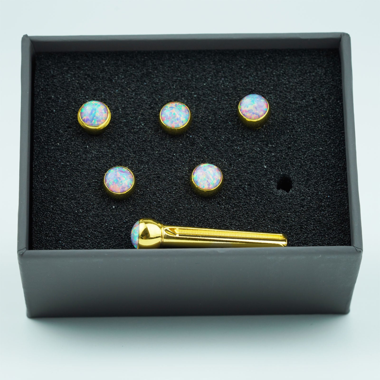 Acoustic Guitar Bridge Pins – Colorful Inlays | Guyker
