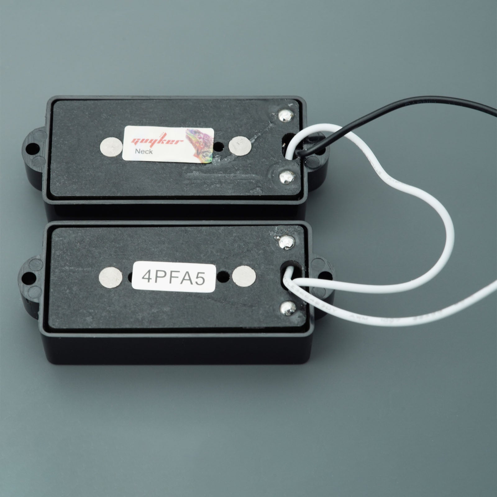 Alnico 5 Open Style P Bass Pickup Set for 4 String | Guyker