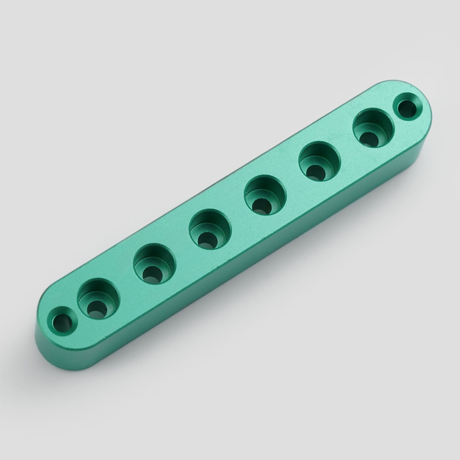 Aluminum 6-String Ferrule Block for Through-Body Guitars Guyker