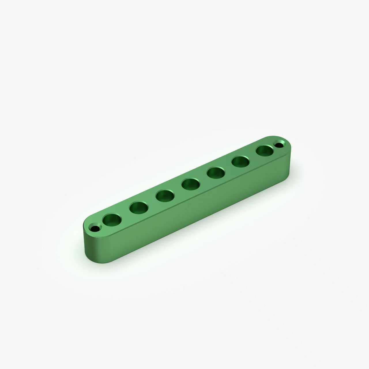 Aluminum 7-String Ferrule Block for Through-Body Guitars Guyker