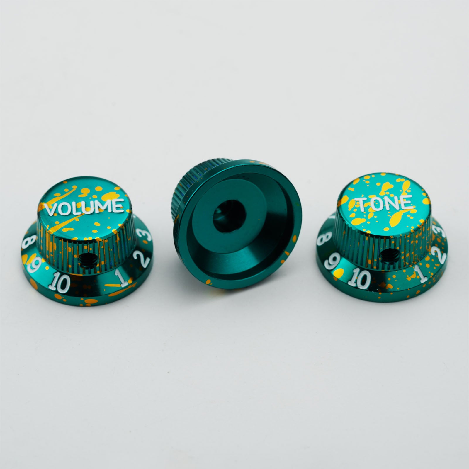Aluminum Alloy Control Knob Dia. 6.3mm for Guitar & Bass | Guyker