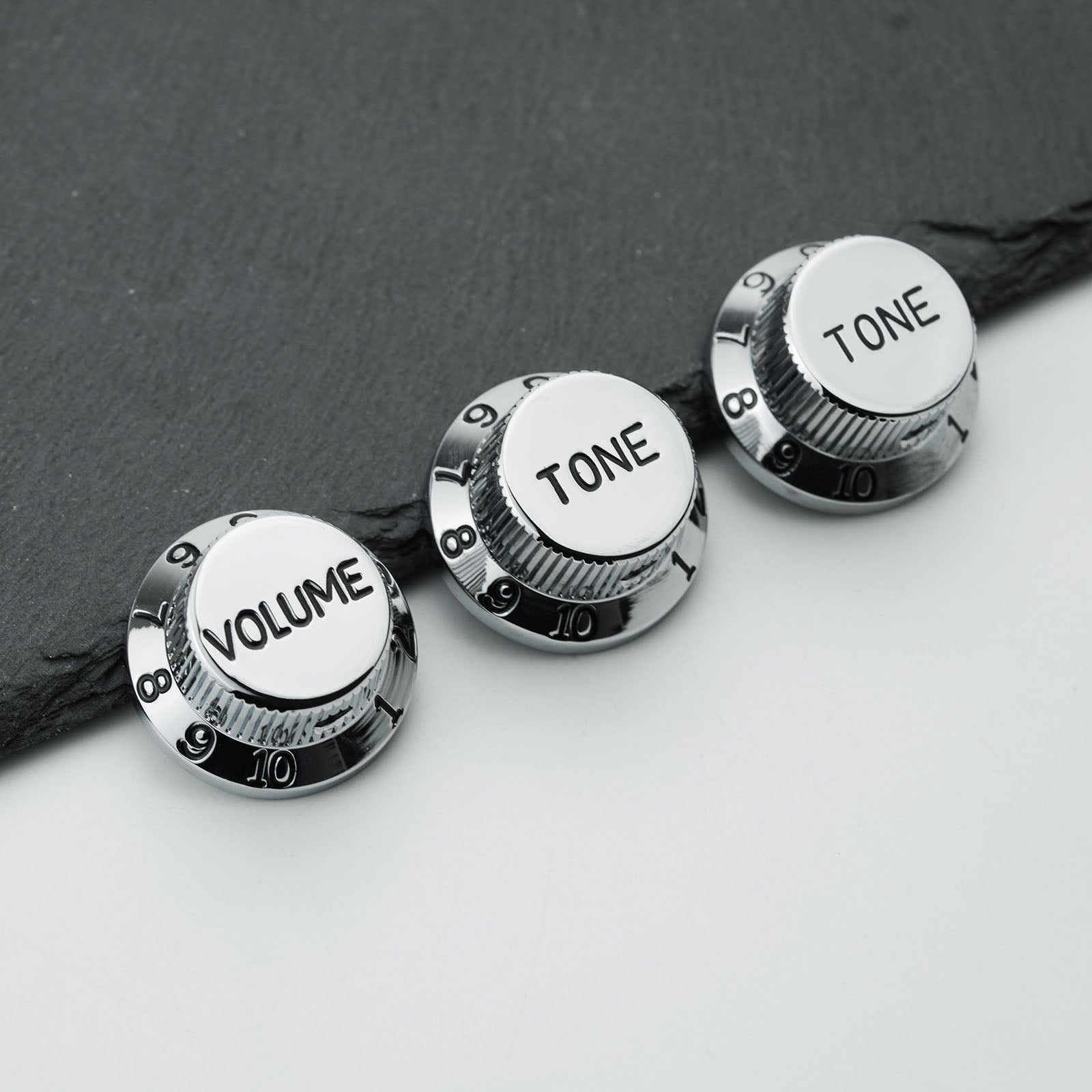 Aluminum Alloy Control Knob Dia. 6.3mm for Guitar & Bass | Guyker
