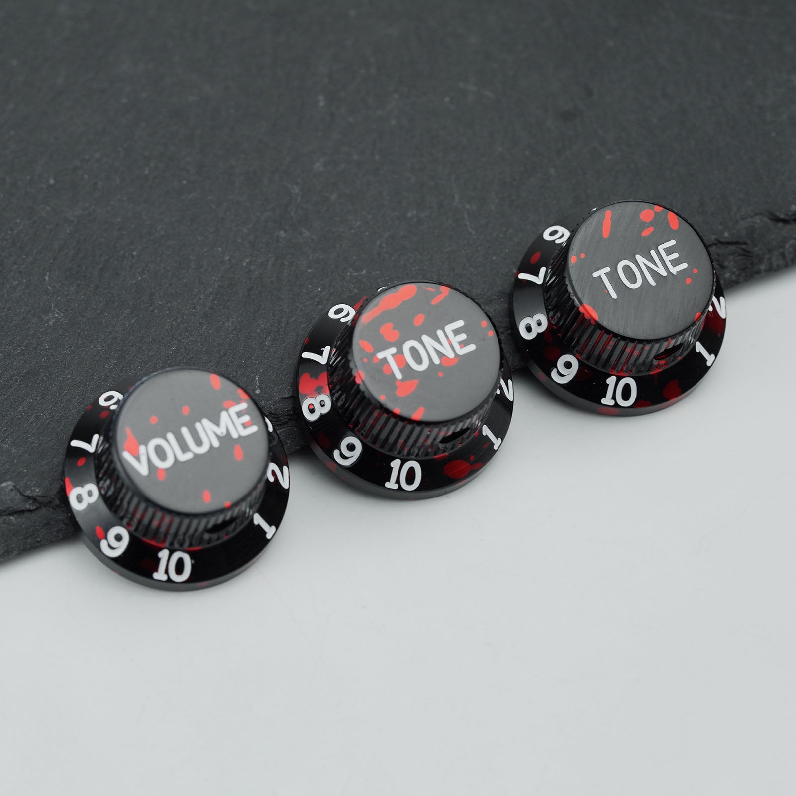 Aluminum Alloy Control Knob Dia. 6.3mm for Guitar & Bass | Guyker