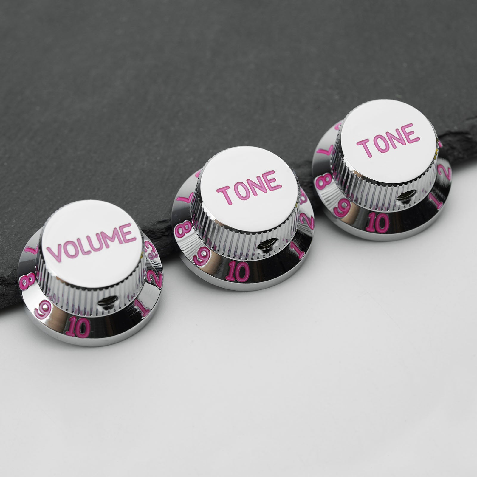 Aluminum Alloy Control Knob Dia. 6.3mm for Guitar & Bass | Guyker