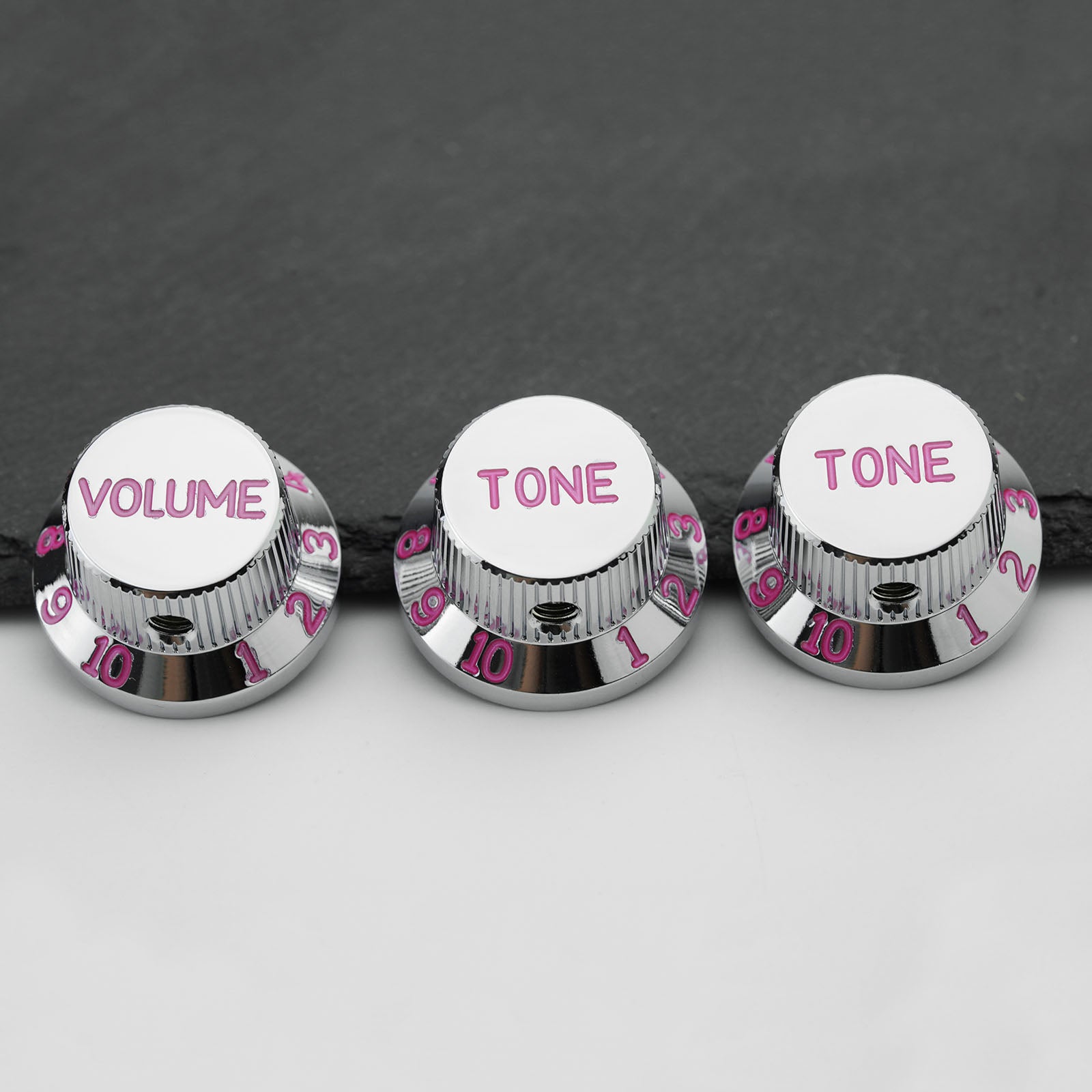 Aluminum Alloy Control Knob Dia. 6.3mm for Guitar & Bass | Guyker