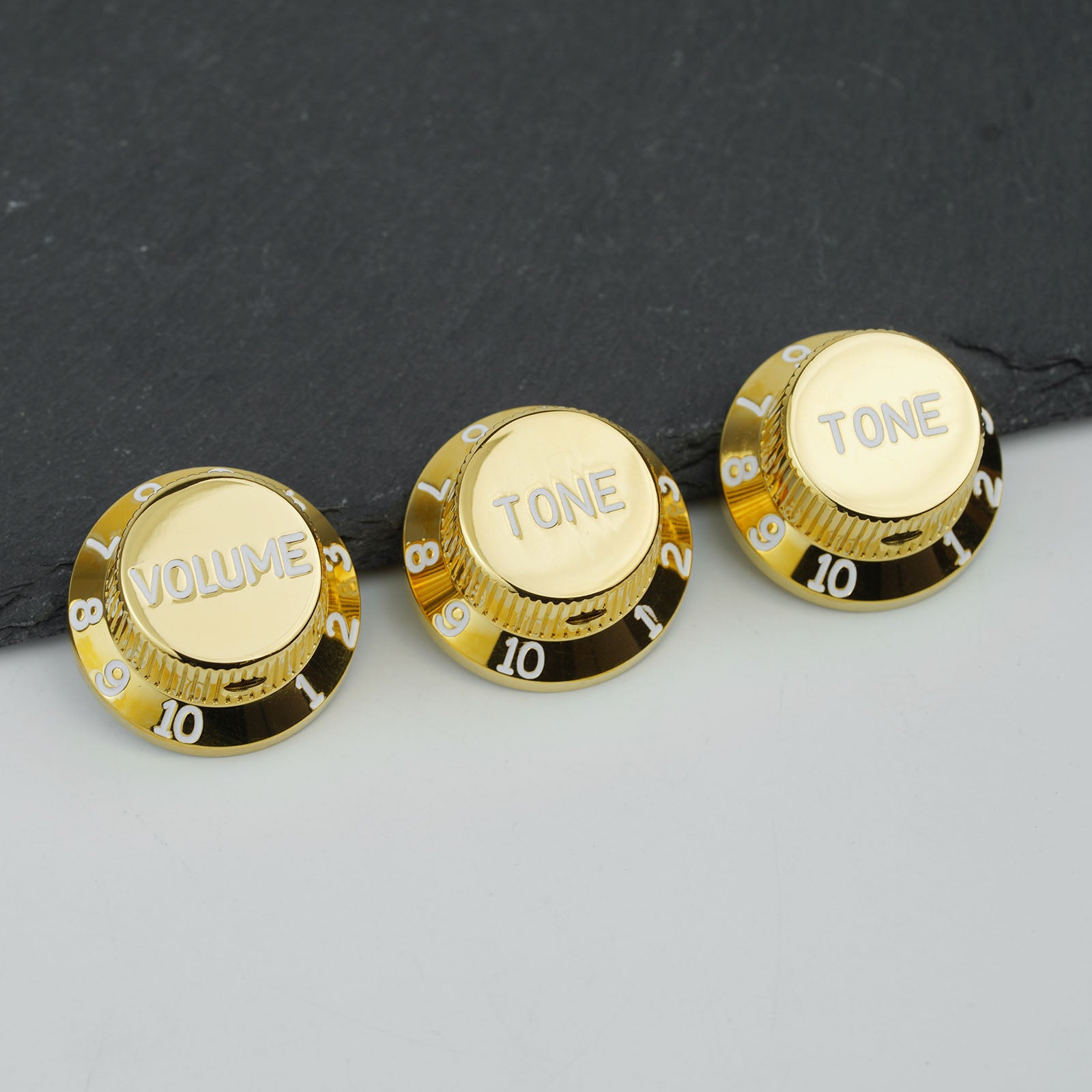 Aluminum Alloy Control Knob Dia. 6.3mm for Guitar & Bass | Guyker