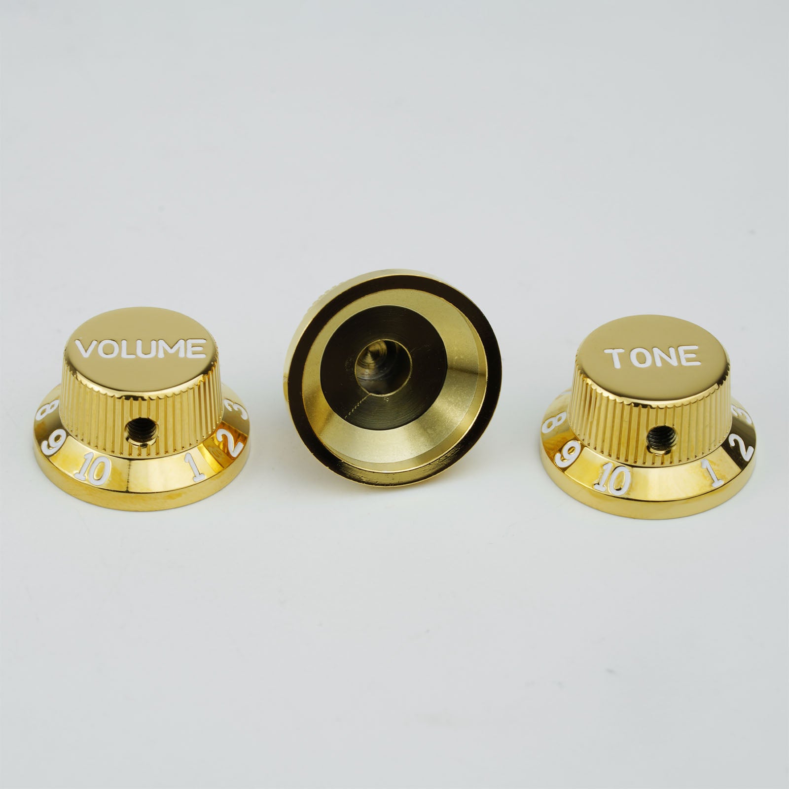 Aluminum Alloy Control Knob Dia. 6.3mm for Guitar & Bass | Guyker