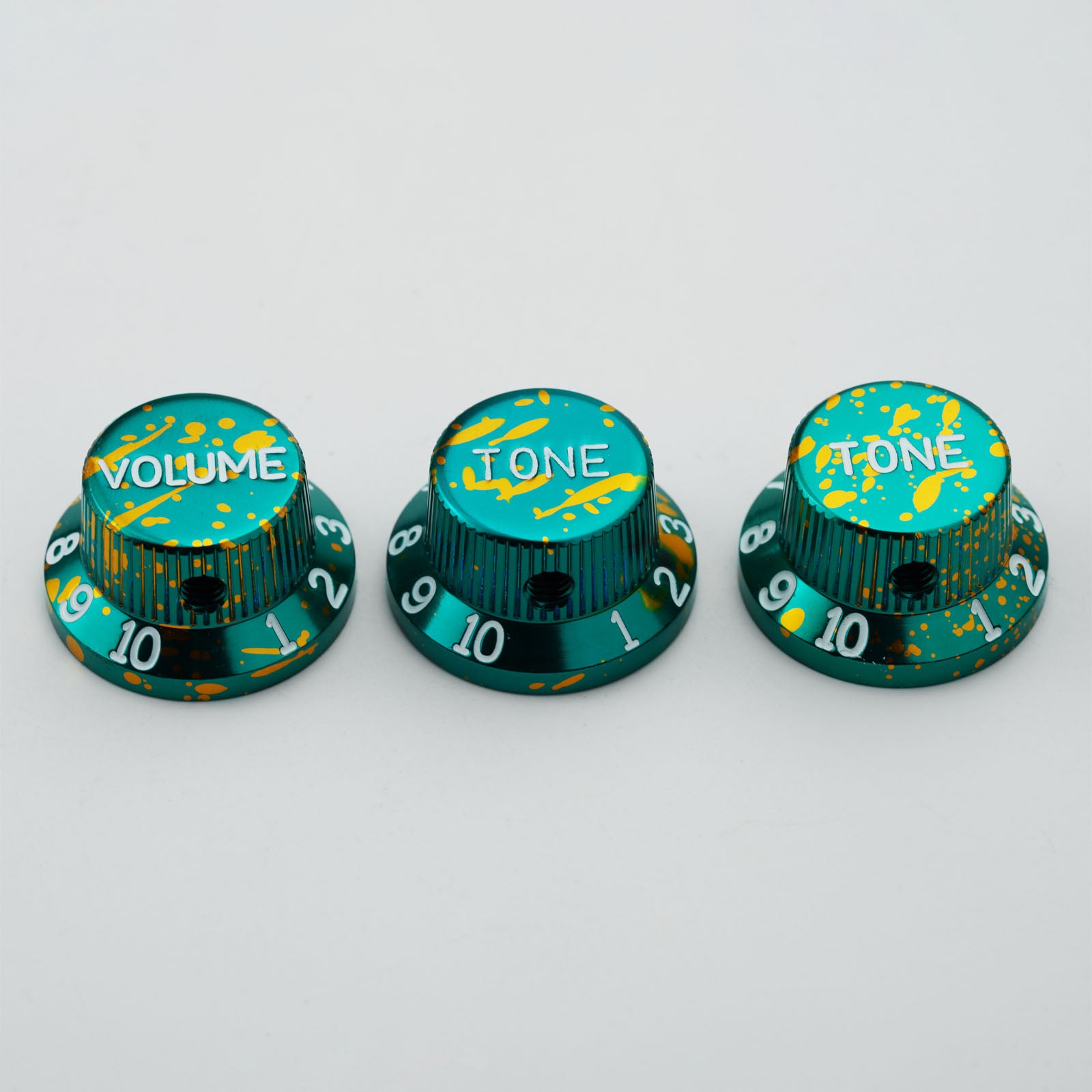 Aluminum Alloy Control Knob Dia. 6.3mm for Guitar & Bass | Guyker