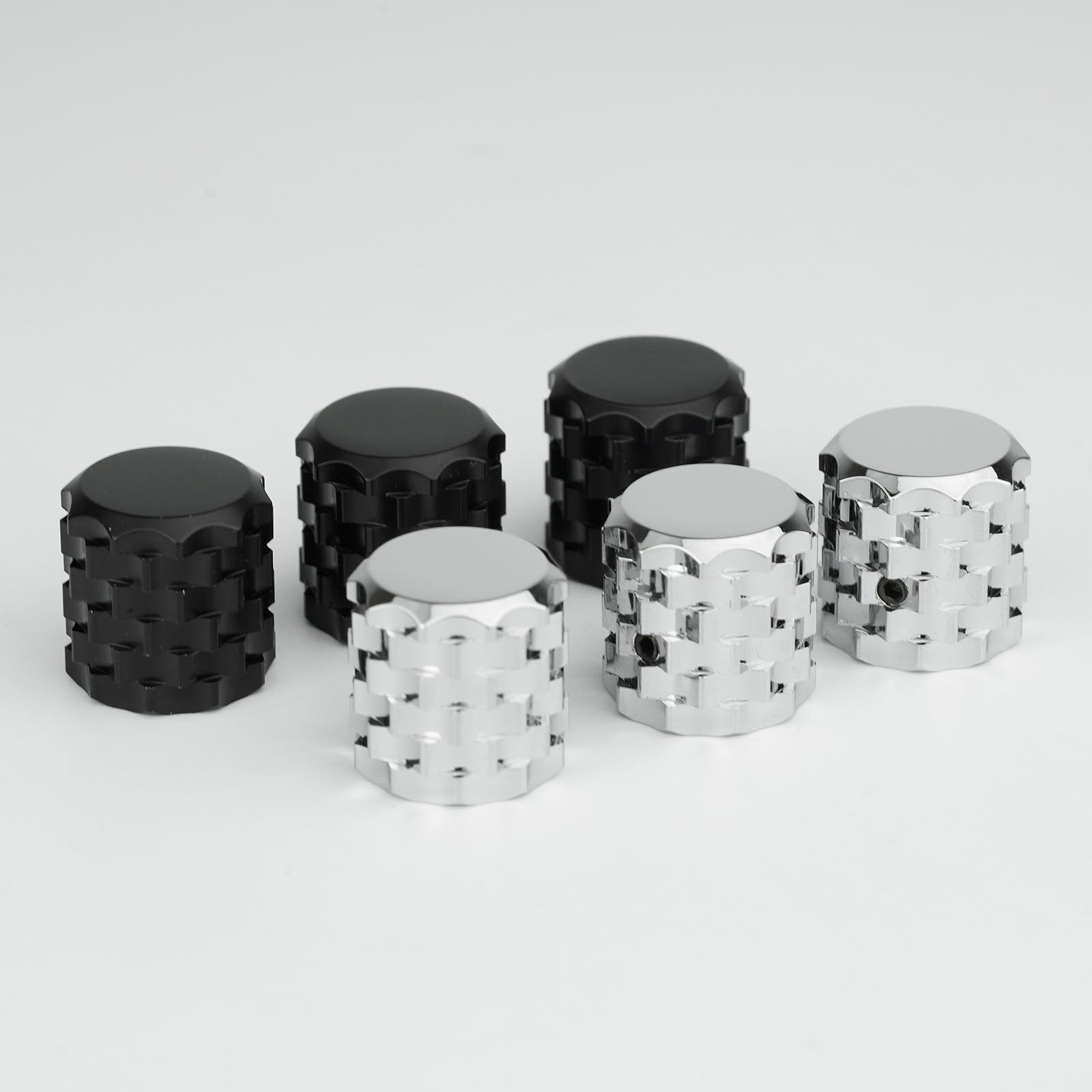 Aluminum Alloy Control Knob Dia. 6.3mm for Guitar & Bass | Guyker