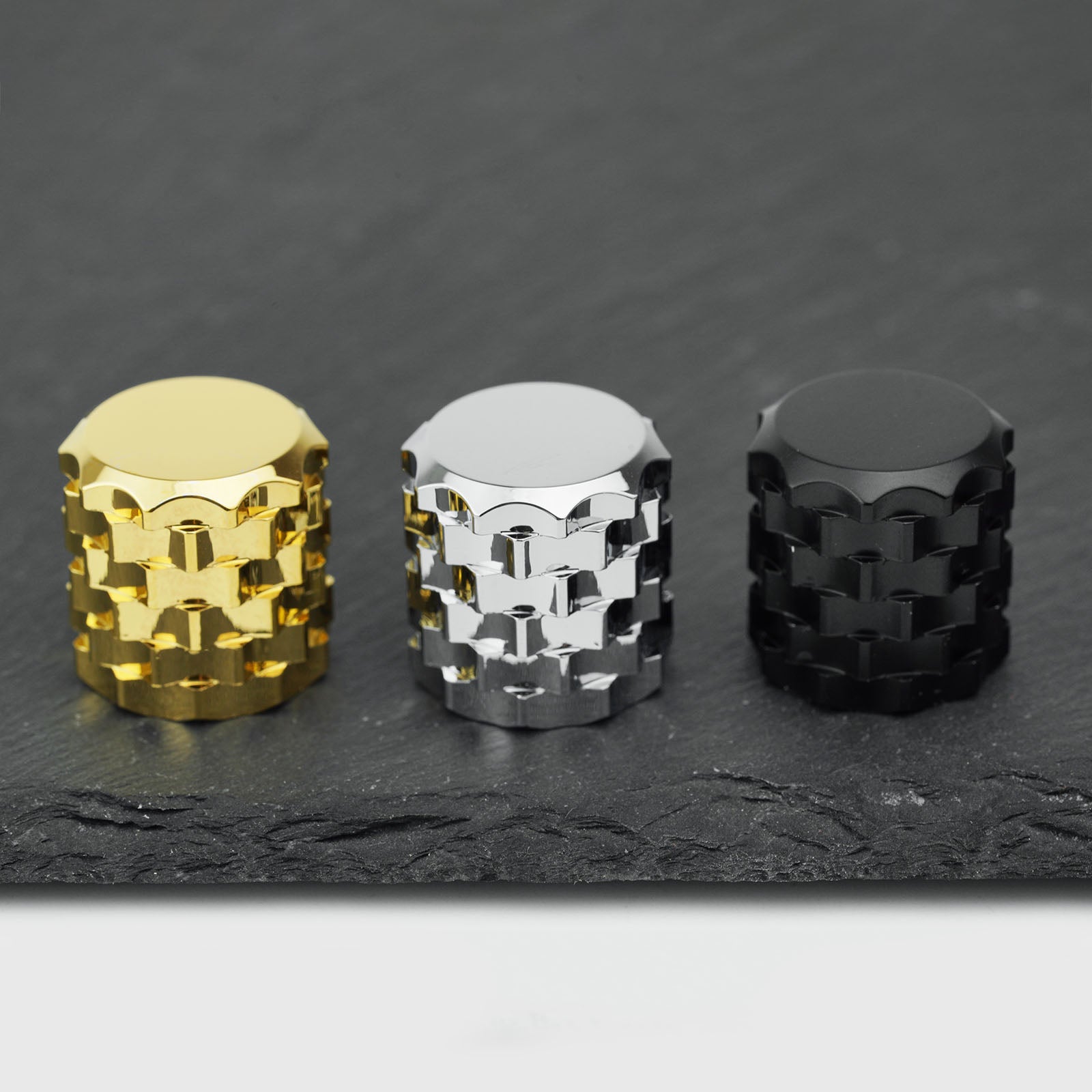 Aluminum Alloy Control Knob Dia. 6.3mm for Guitar & Bass | Guyker