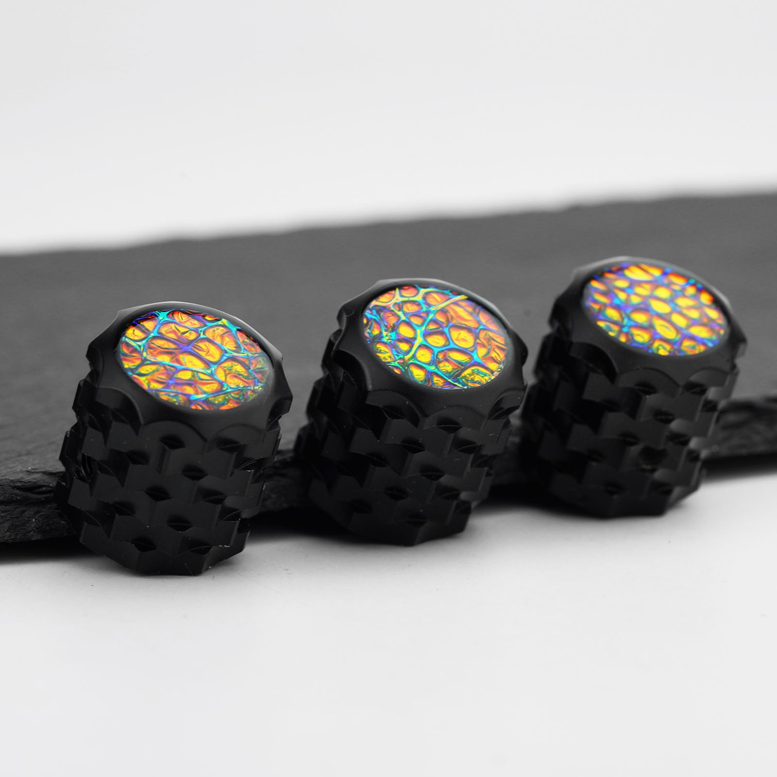 Aluminum Alloy Guitar/Bass Control Knob with Abalone Top | Guyker