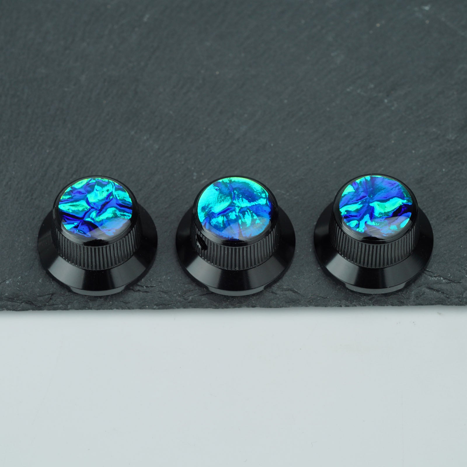 Aluminum Control Knobs Dia. 6.3mm for Electric Guitar & Bass | Guyker