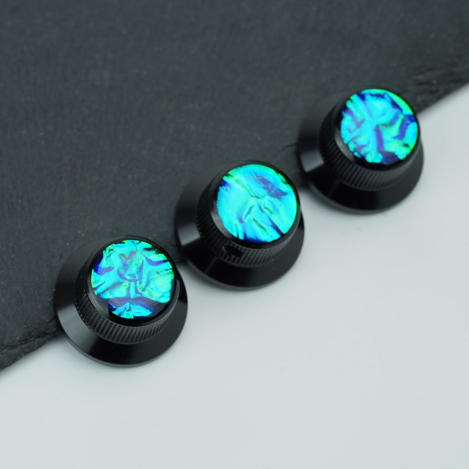 Aluminum Control Knobs Dia. 6.3mm for Electric Guitar & Bass | Guyker