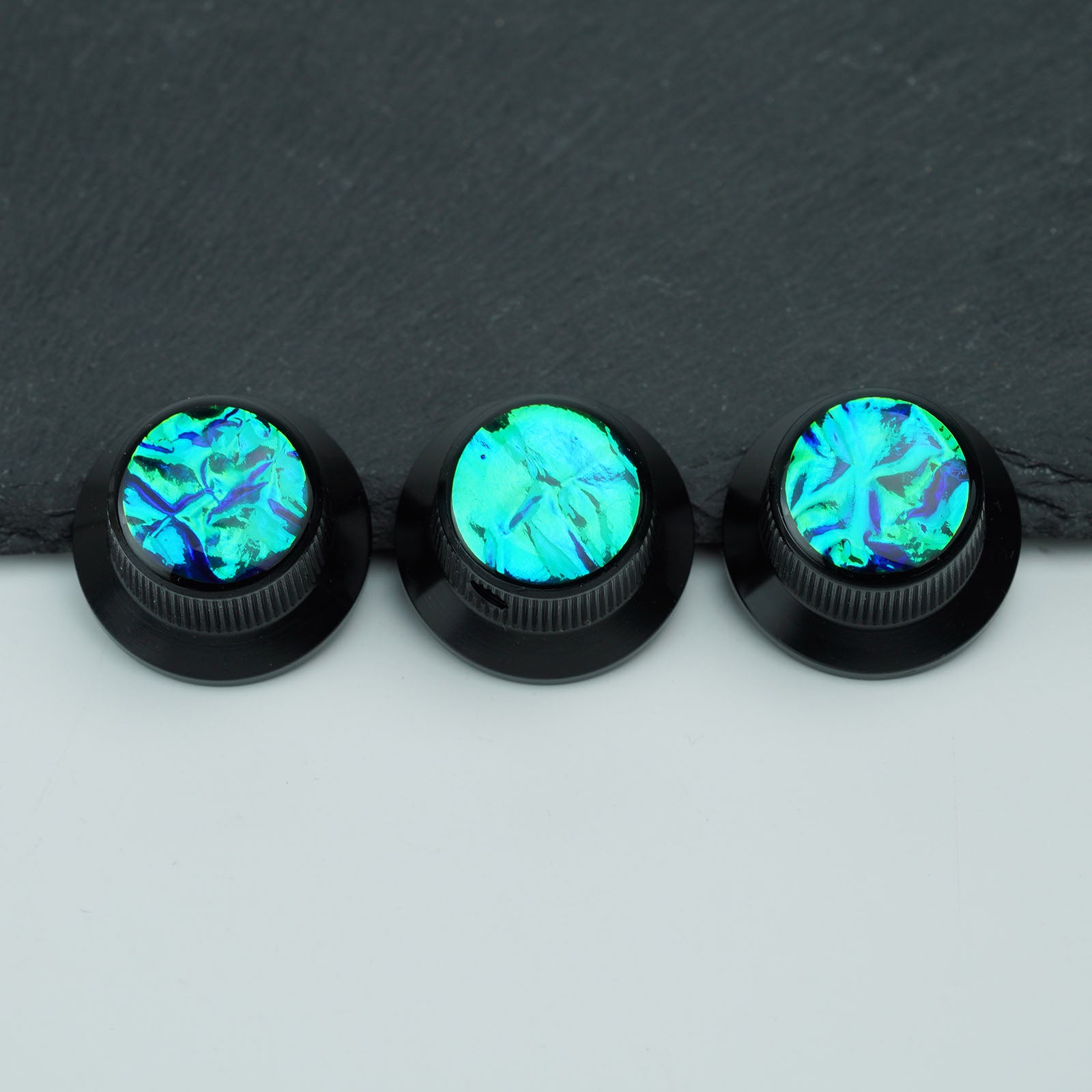 Aluminum Control Knobs Dia. 6.3mm for Electric Guitar & Bass | Guyker