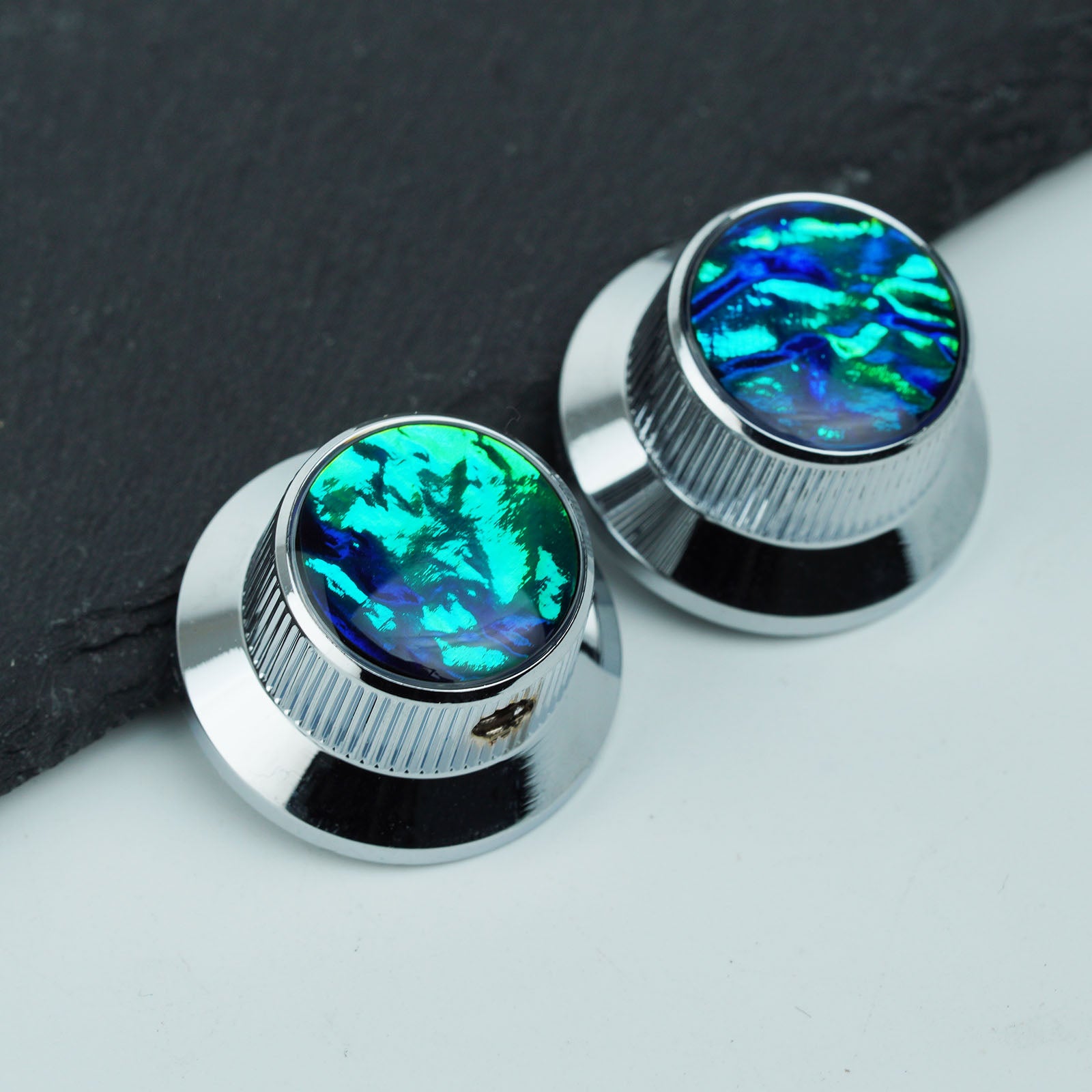 Aluminum Control Knobs Dia. 6.3mm for Electric Guitar & Bass | Guyker